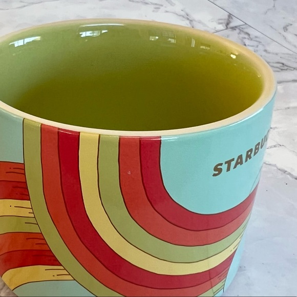 💚 STARBUCKS💚 Rainbow Road Spread Love Mug Set - Picture 7 of 8